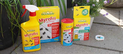 Bekæmp myrerne med MyreFri serien