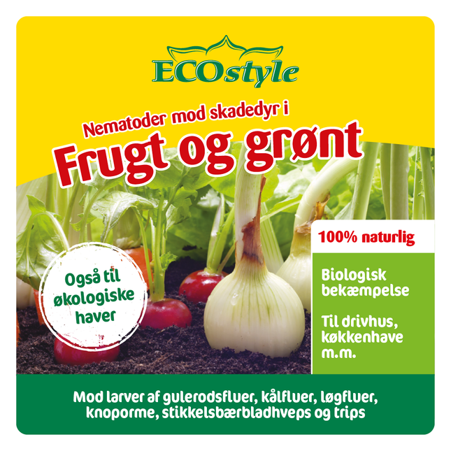 Nematoder mod skadedyr i frugt og grønt