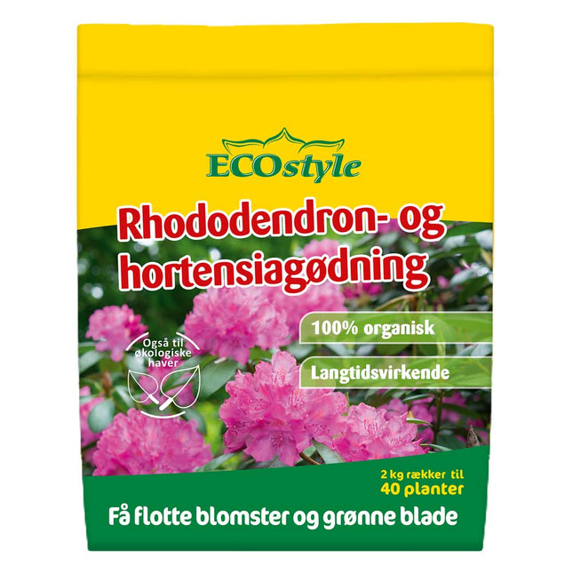 Rhododendron- og hortensiagødning