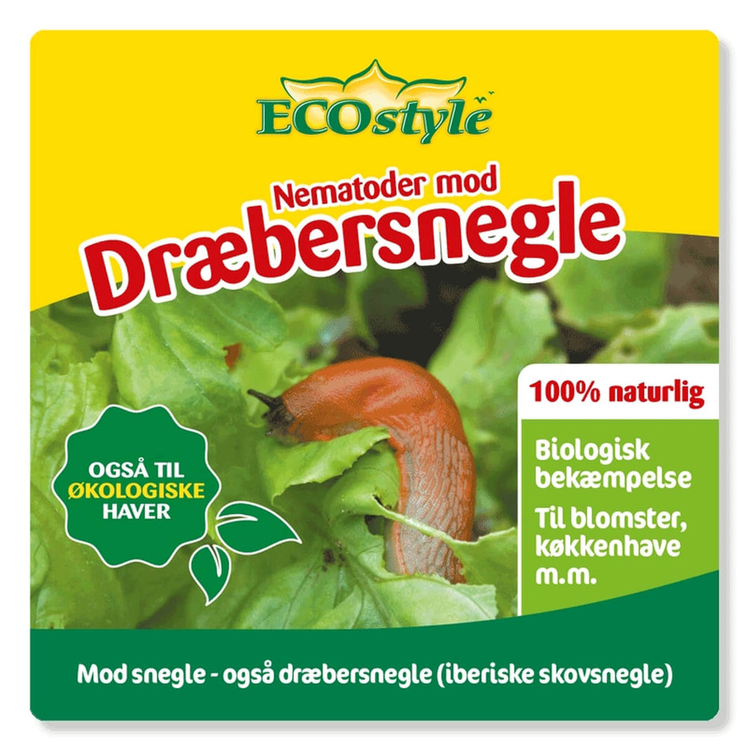 Nematoder mod dræbersnegle - biologisk bekæmpelse – ECOstyle