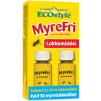 MyreFri Lokkemiddel, 2-pak med lokkemiddel til 30 genopfyldninger